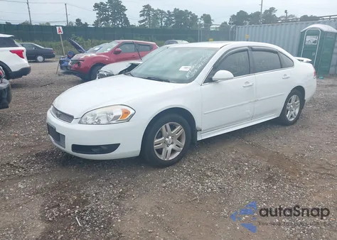 2012 Chevrolet Impala Lt z USA, uszkodzony, nr VIN 2G1WG5E30C1104253